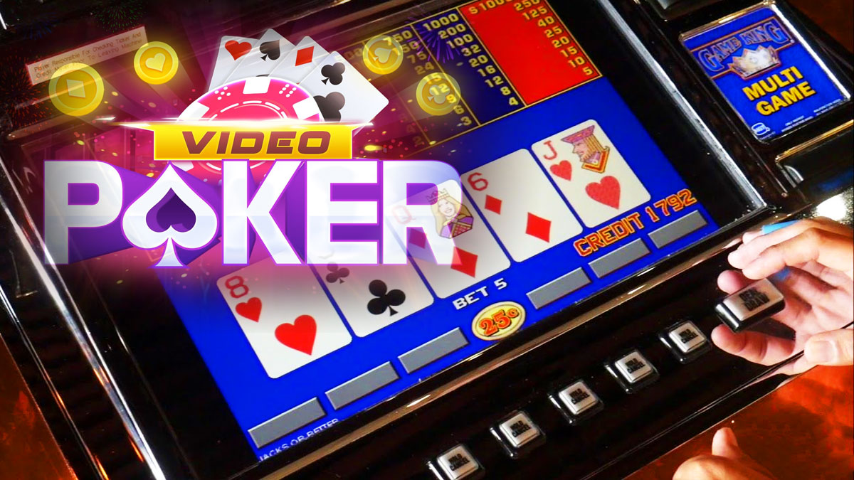 How to beat video poker machines? Video poker winning strategies