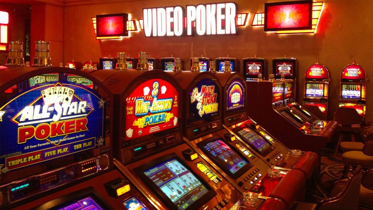 Video Poker machines in Casino